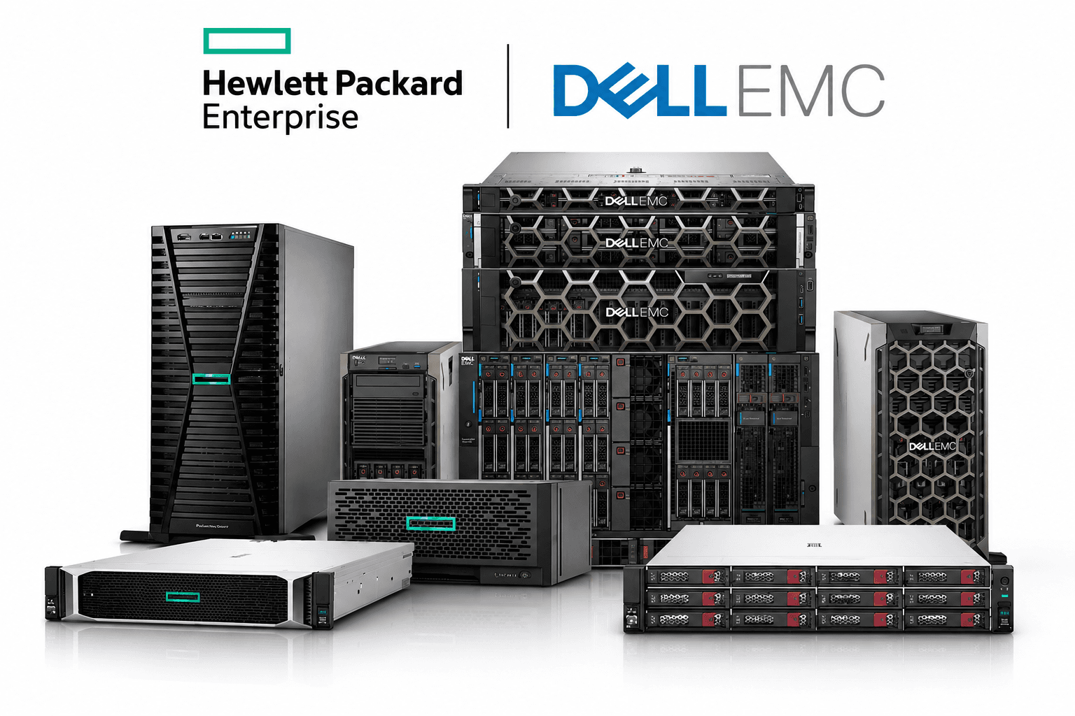 DELL EMC & HPE Enterprise Servers